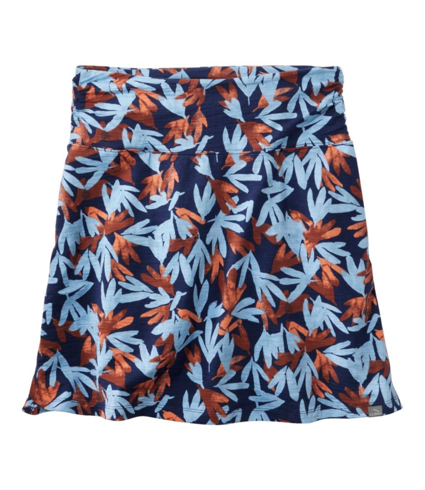 Women's Beech Point Skirt, Print, Darkest Navy Leaf Multi, small image number 1