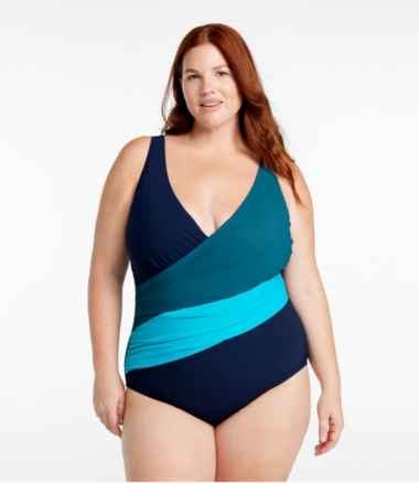 Women's Shaping Swimwear, Tanksuit Colorblock