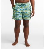 Men's Vacationland Stretch Swim Trunks, 6" Print