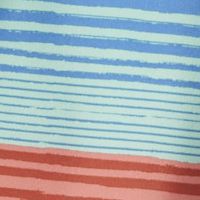 Light Ocean Painted Stripe