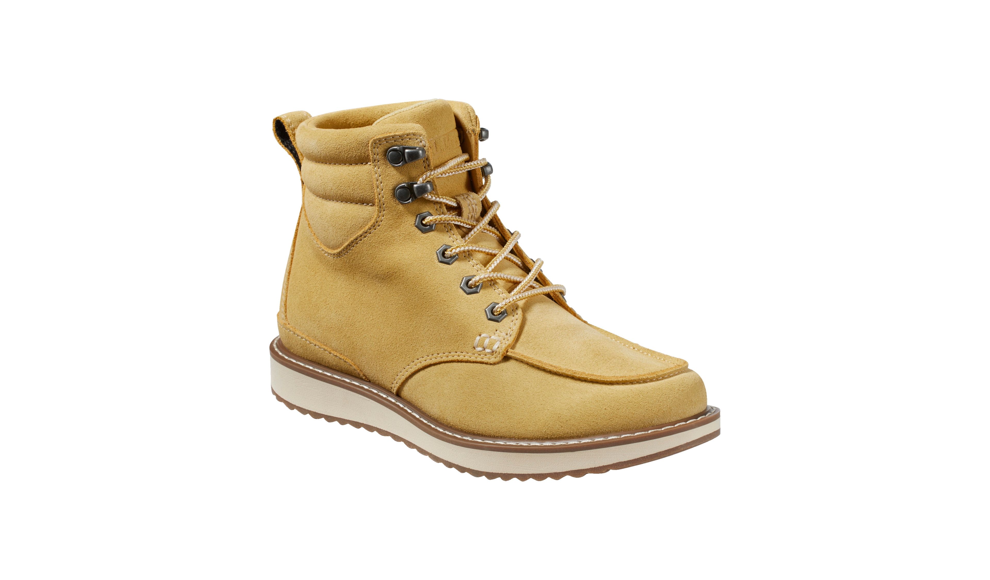 Women's Stonington Boots, Suede Moc-Toe