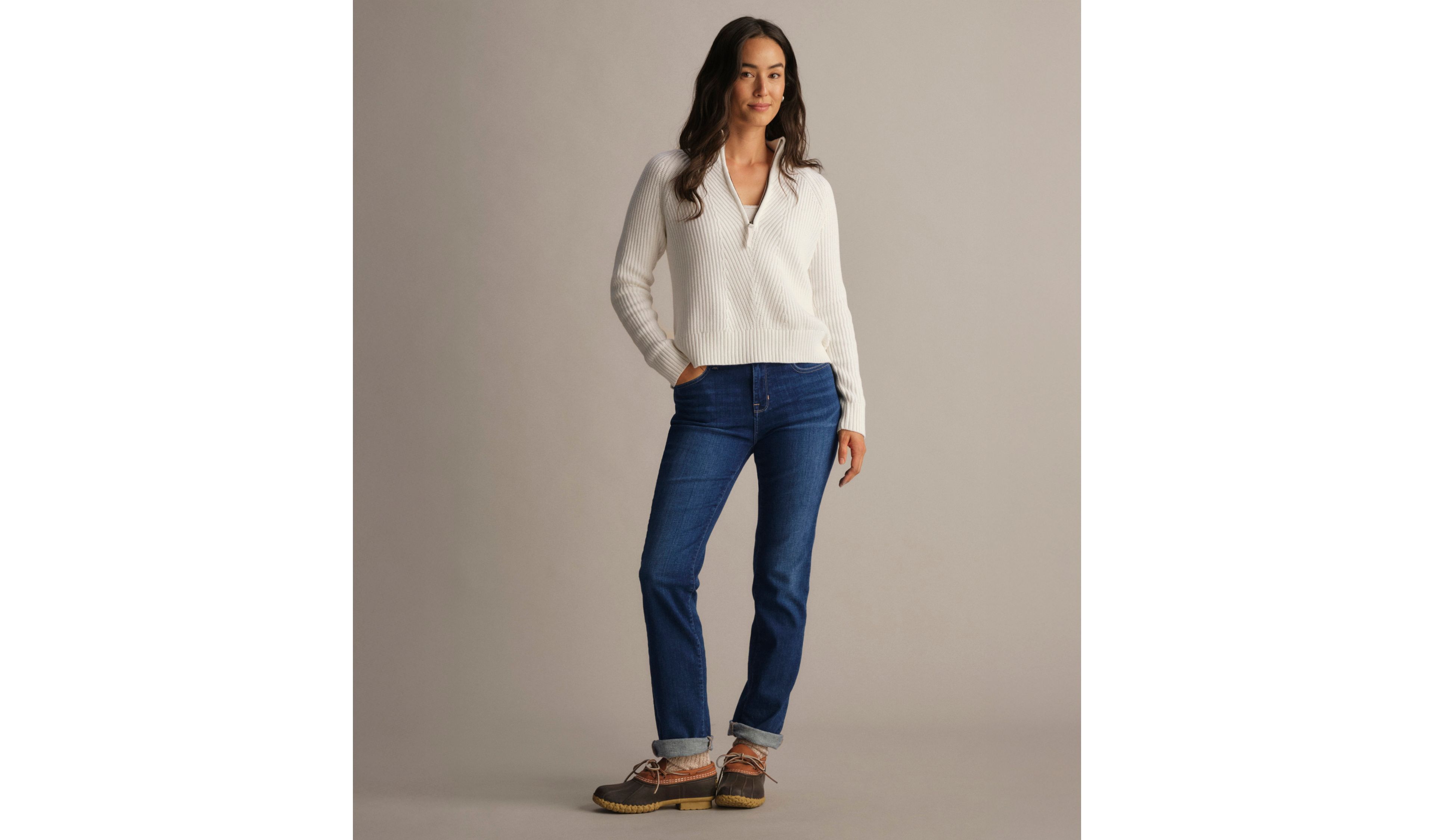 Women's True Shape Jeans, High-Rise Straight-Leg