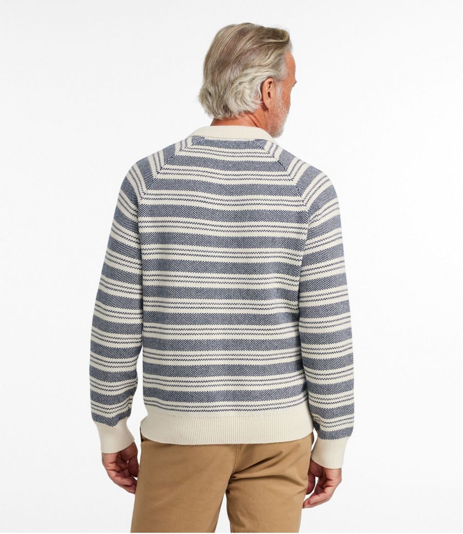 Men's Wicked Soft Cotton/Cashmere Sweater, Rugby Polo Men's Wicked Soft Cotton/Cashmere Sweater, Rugby Polo