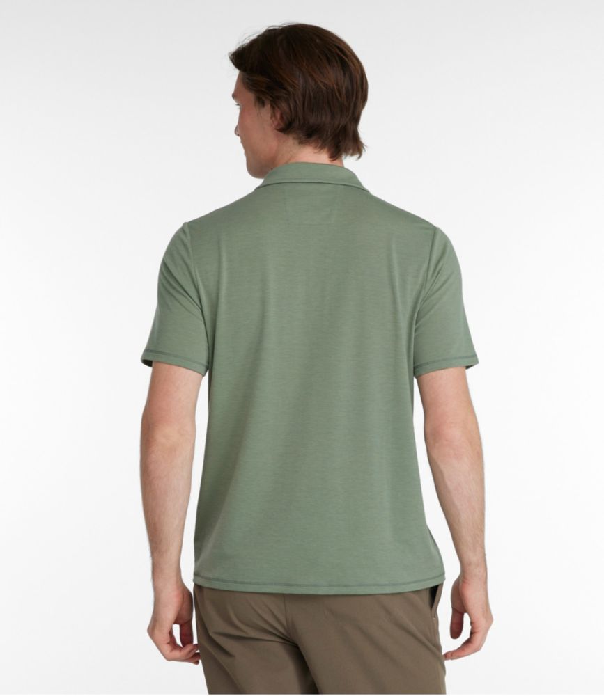 Men's Everyday SunSmart® Polo 2.0, Short-Sleeve, Blue Water, small image number 3