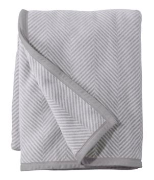 ChappyWrap Cozy Throw Blanket, Herringbone