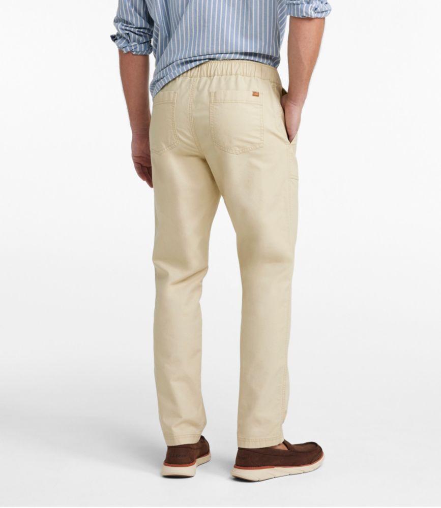 Men's Sunwashed Pants, Standard Fit, Straight Leg, Marsh Brown, small image number 3