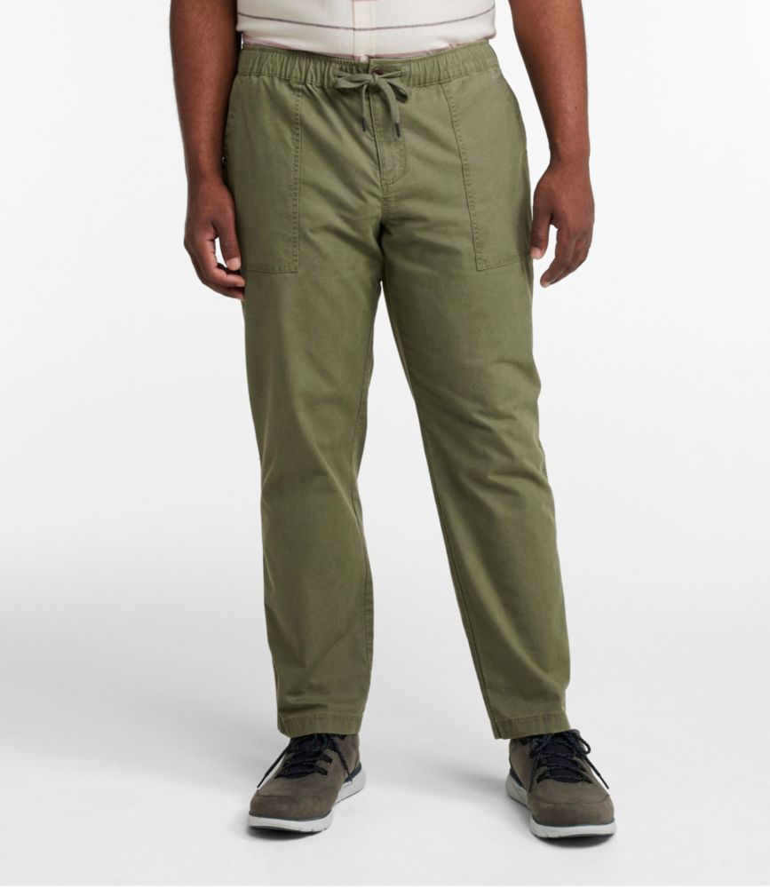 Men's Sunwashed Pants, Standard Fit, Straight Leg, Marsh Brown, small image number 4