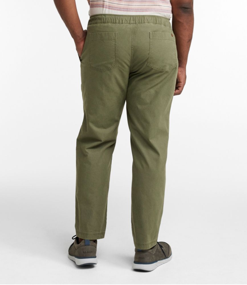 Men's Sunwashed Pants, Standard Fit, Straight Leg, Marsh Brown, small image number 5