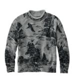 Men's Signature Organic Cotton Rollneck Sweater, Print