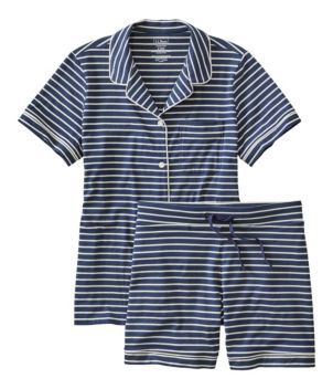 Women's Super-Soft Shrink-Free Pajamas, Short Set Stripe