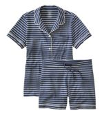 Women's Super-Soft Shrink-Free Pajamas, Short Set Stripe