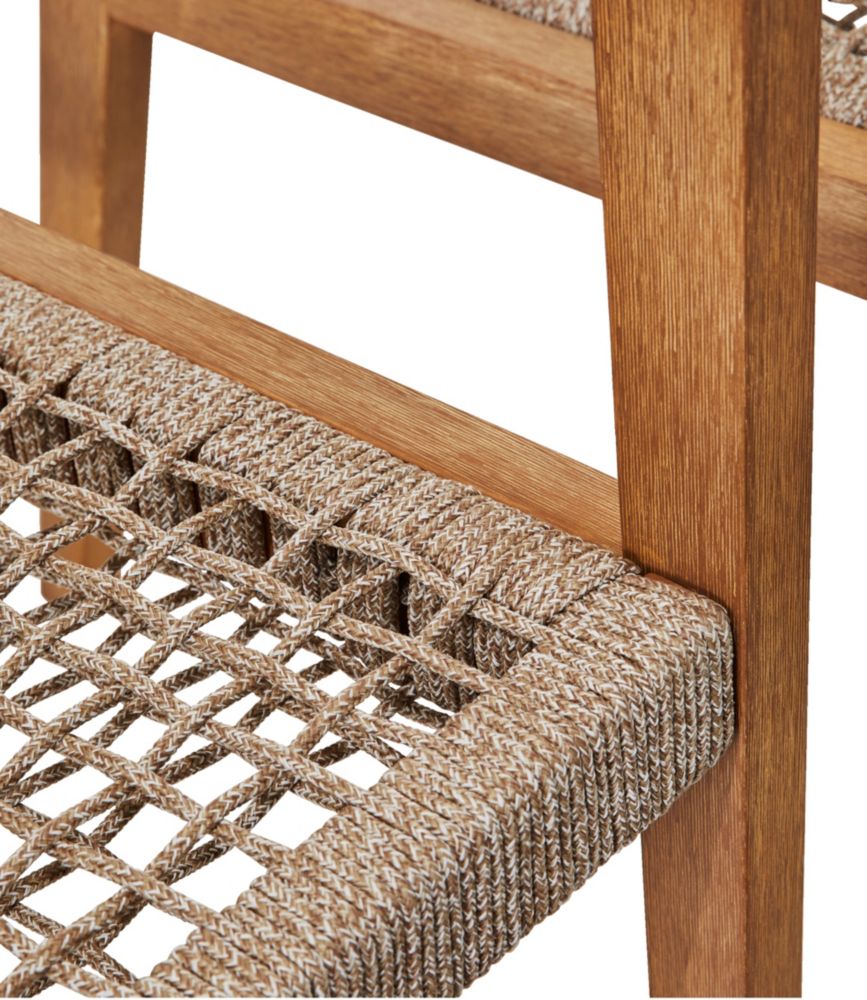 Eucalyptus and Rope Dining Chairs, Set of Two Patio Chairs at L.L.Bean