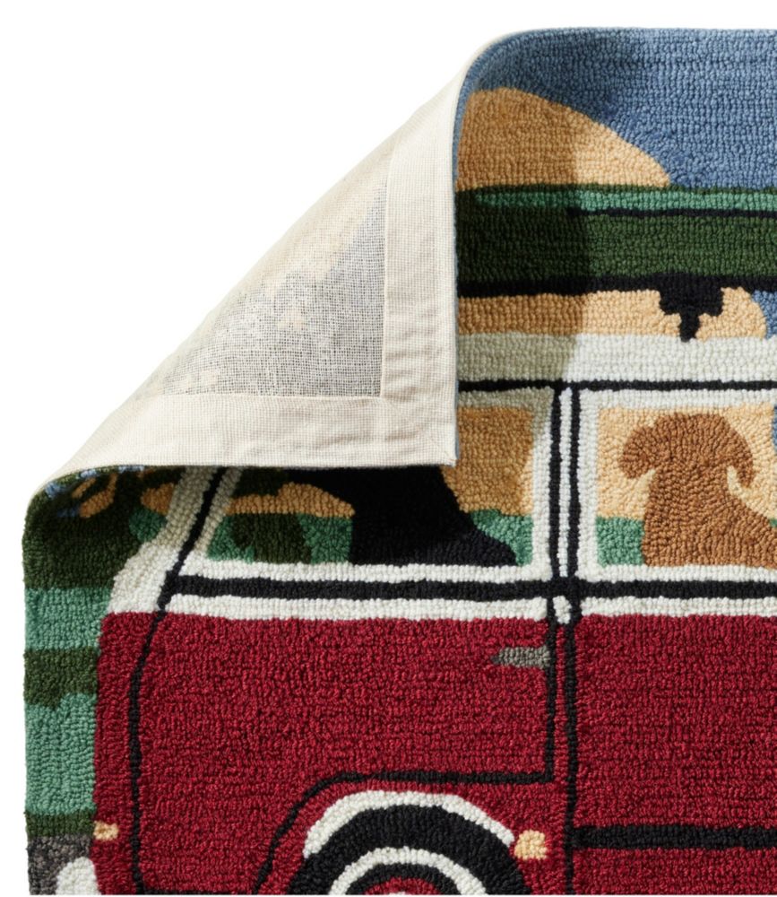 Indoor/Outdoor Vacationland Rug, Camping Trip