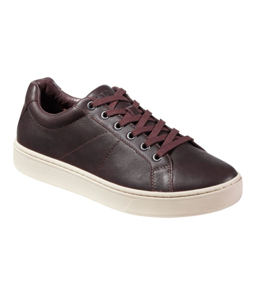 Men's Eco Bay Sneakers, Leather, Dark Brown, small image number 6