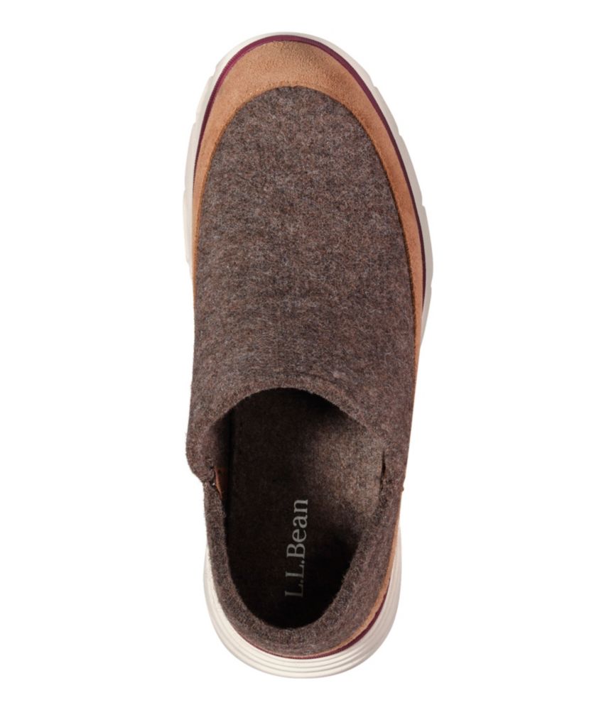 Women's Downeast Slip-Ons, Wool, Natural, small image number 4