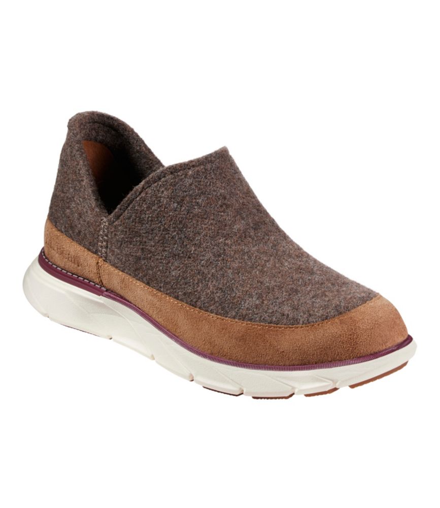 Women's Downeast Slip-Ons, Wool, Natural, small image number 6