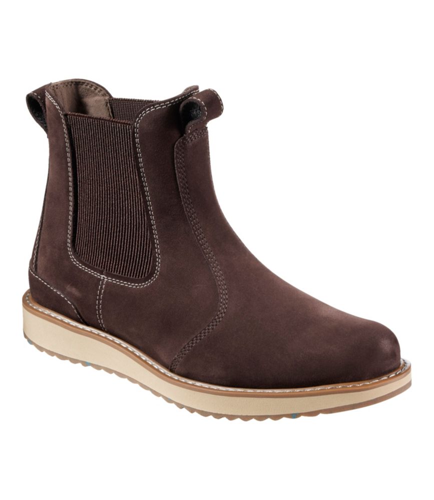 Men's Stonington Chelsea Boots, Suede, Deepest Brown, small image number 6