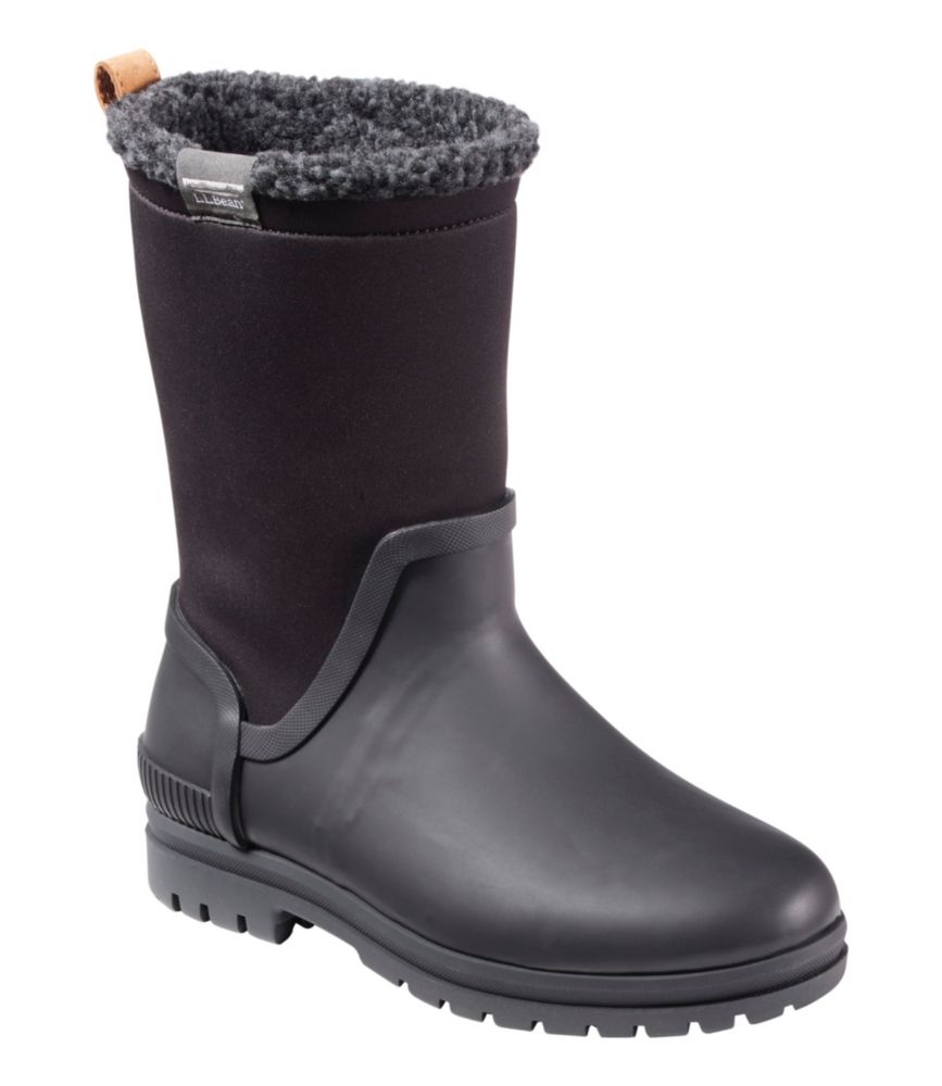 Women's Rugged Winter Wellie® Boots, Waterproof, Carbon Navy, small image number 6