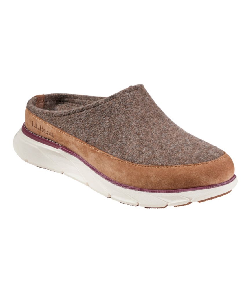 Women's Downeast Clogs, Wool, Toasted Coconut, small image number 6