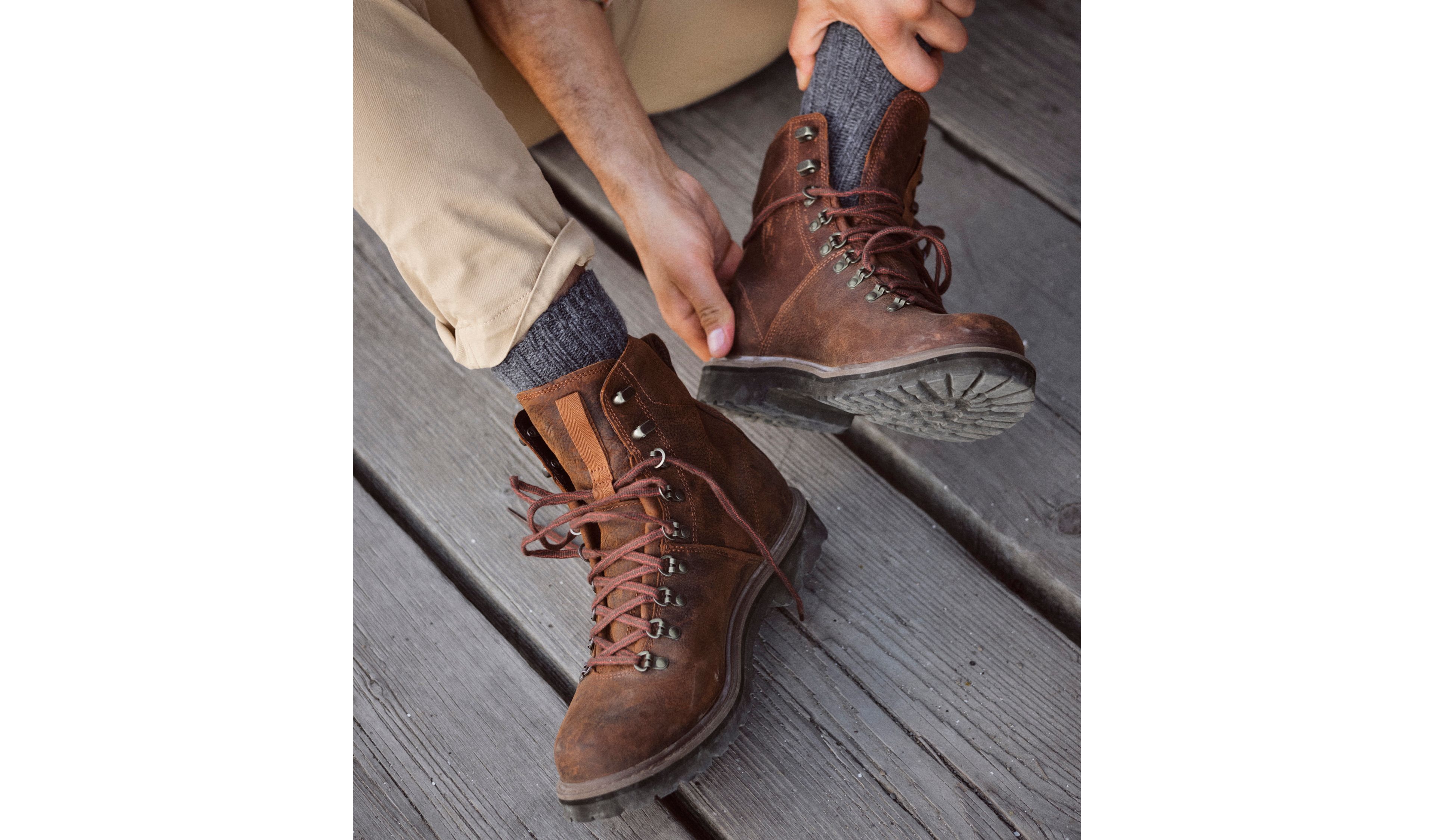 Men's Portland Boots, Lace-Up