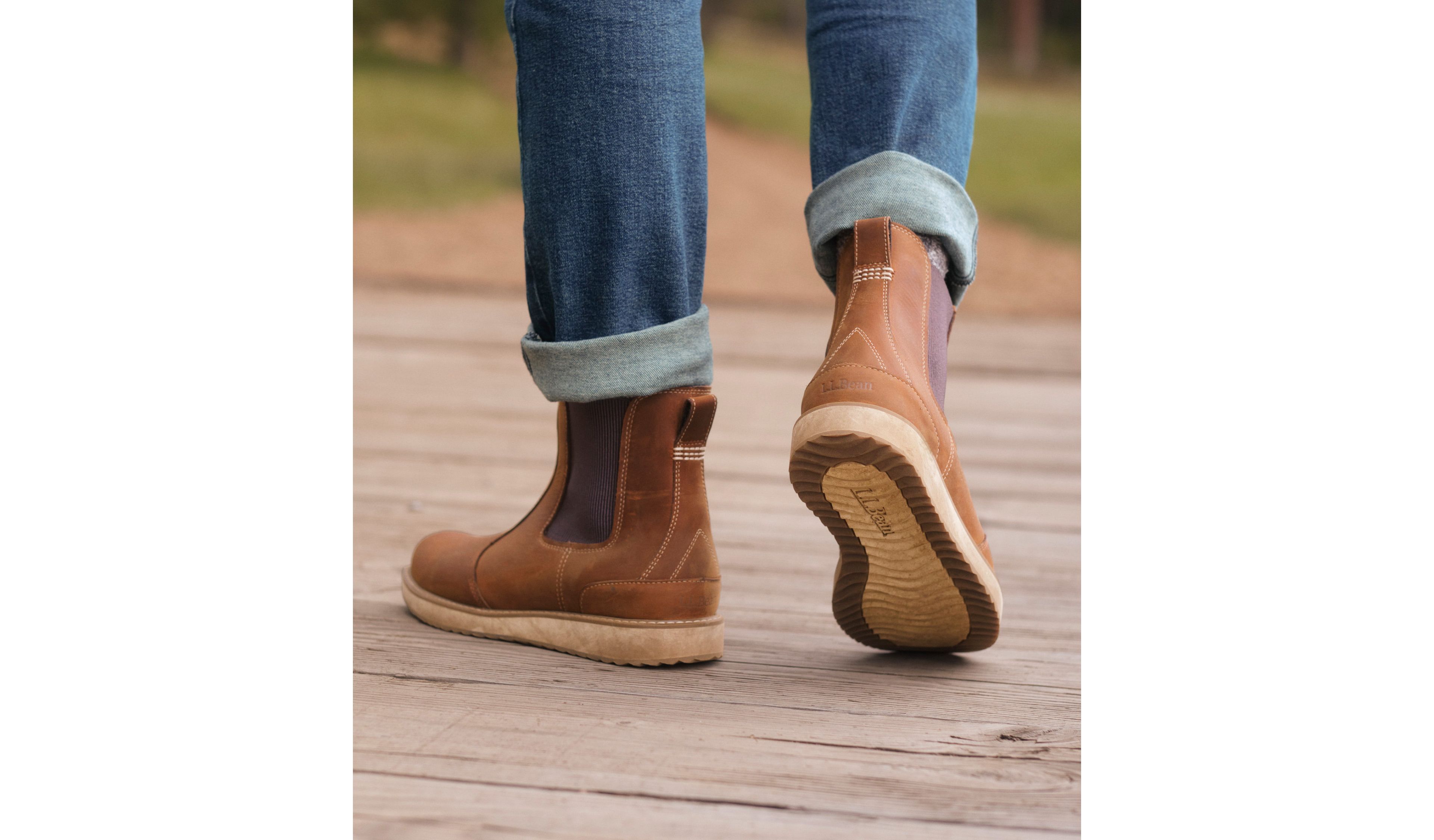 Men's Stonington Chelsea Boots, Leather