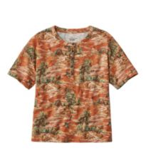 Women's Signature Rangeley Cotton Tee, Henley