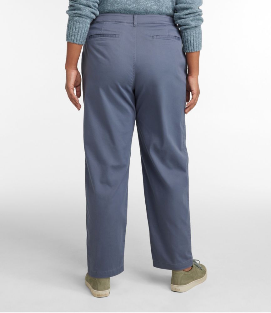 Women's Comfort Stretch Straight Leg Chino, Regular, Pinenut, large image number 2