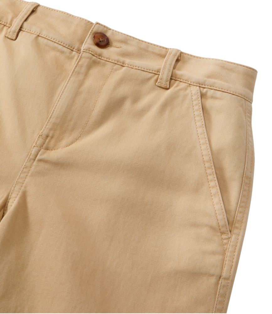 Women's Comfort Stretch Pants, Mid-Rise Wide-Leg Chino, Heritage Stone, small image number 4