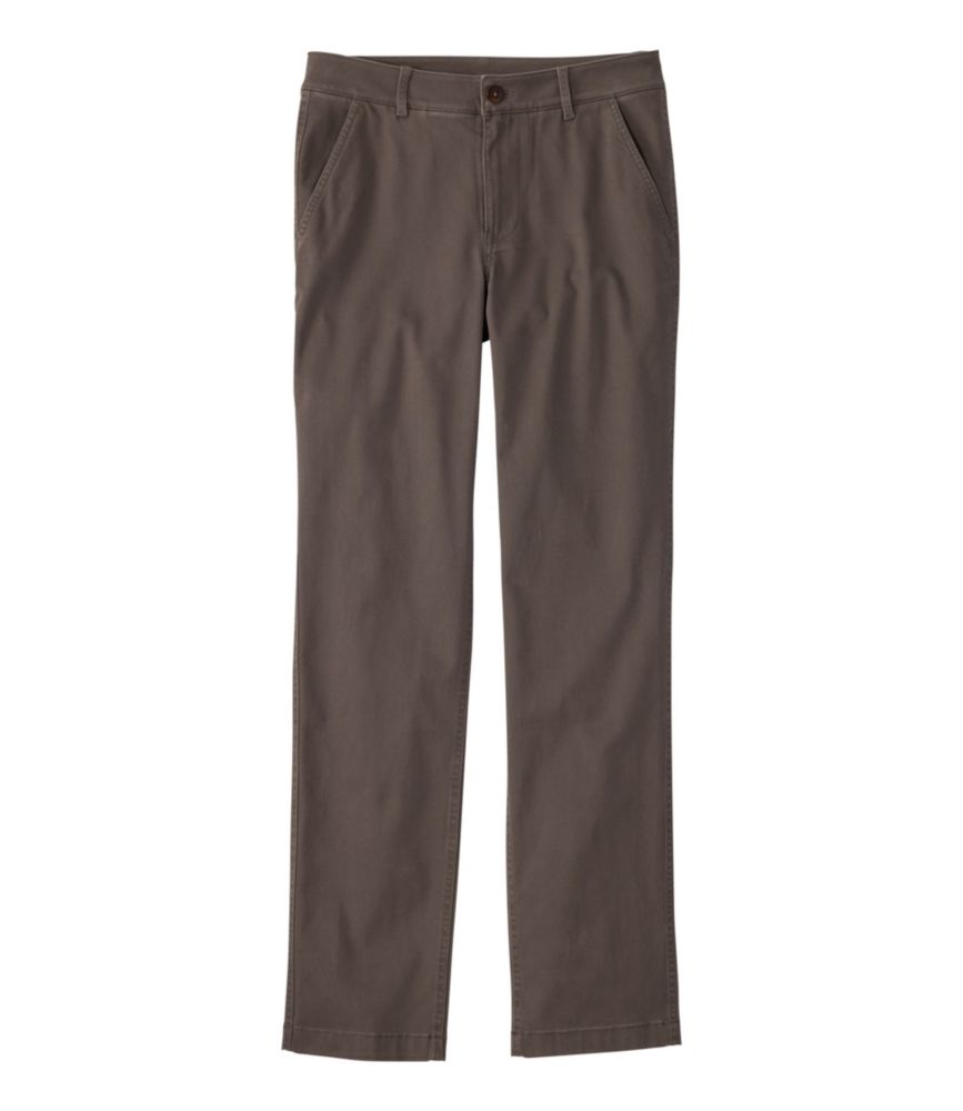 Women's Comfort Stretch Pants, Mid-Rise Straight-Leg Chino
