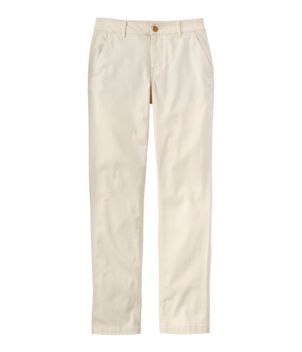 Women's Comfort Stretch Pants, Mid-Rise Straight-Leg Chino