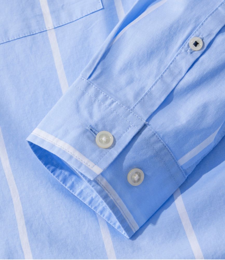 Women's Essential Cotton Poplin Shirt, Long-Sleeve