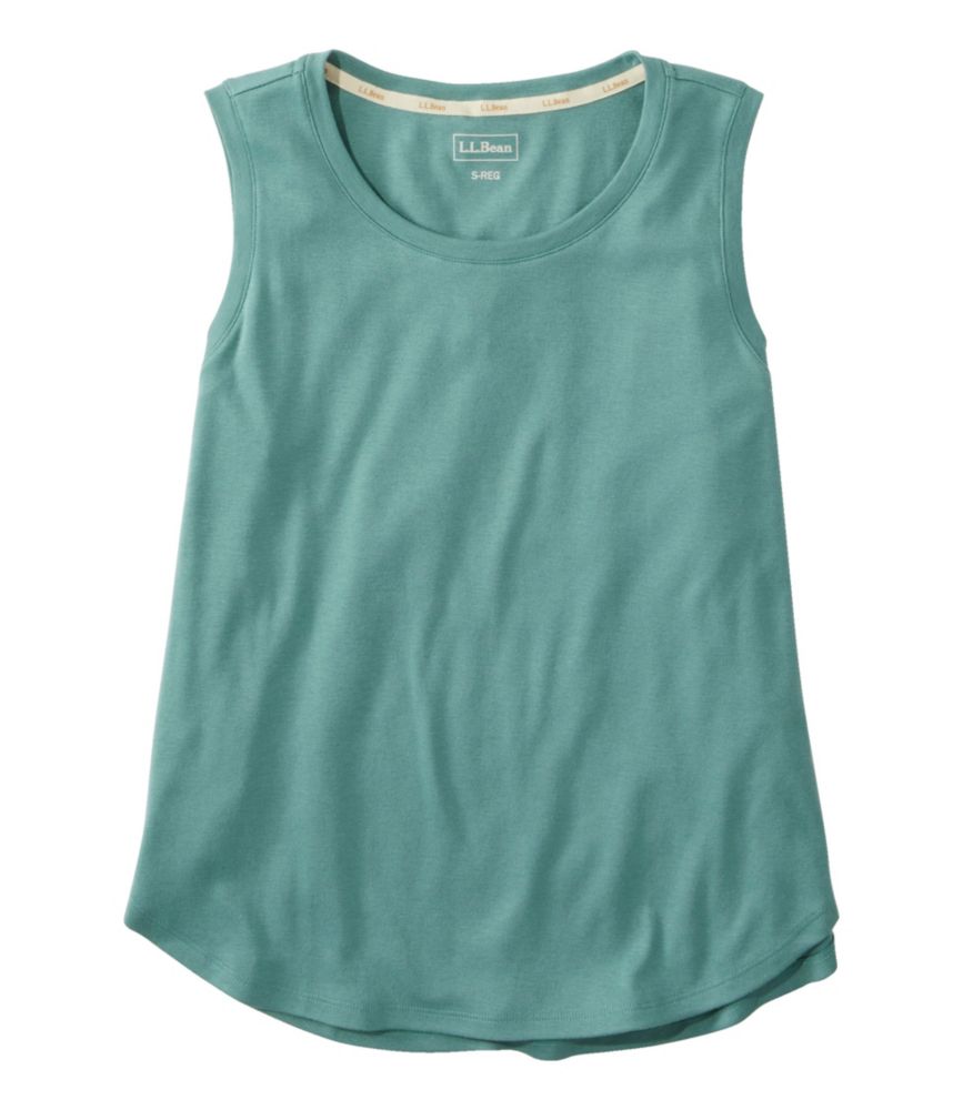 Women's Restorative Sleepwear, Tank, Sea Pine, small image number 1