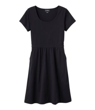 Women's Easy Cotton Fit-and-Flare Dress