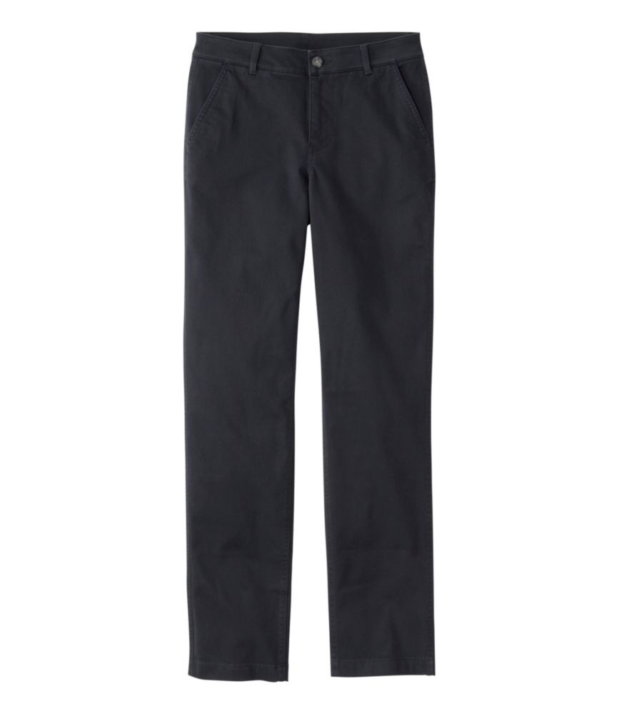 Women's Comfort Stretch Pants, Mid-Rise Straight-Leg Chino