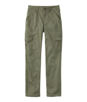 Women's Comfort Stretch Pants, Mid-Rise Straight-Leg Cargo