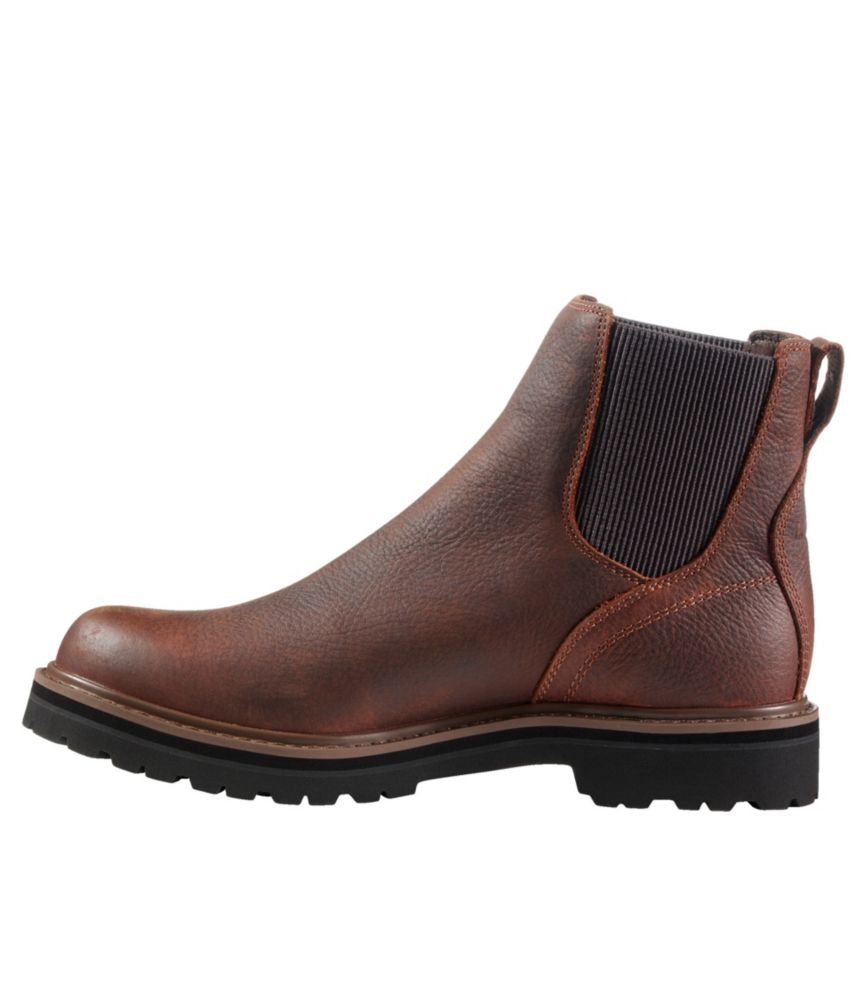 Men's Portland Boots, Chelsea, Dark Russet, small image number 2