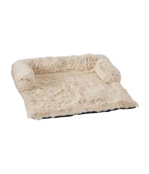 Plush Cuddler Bolster Dog Throw