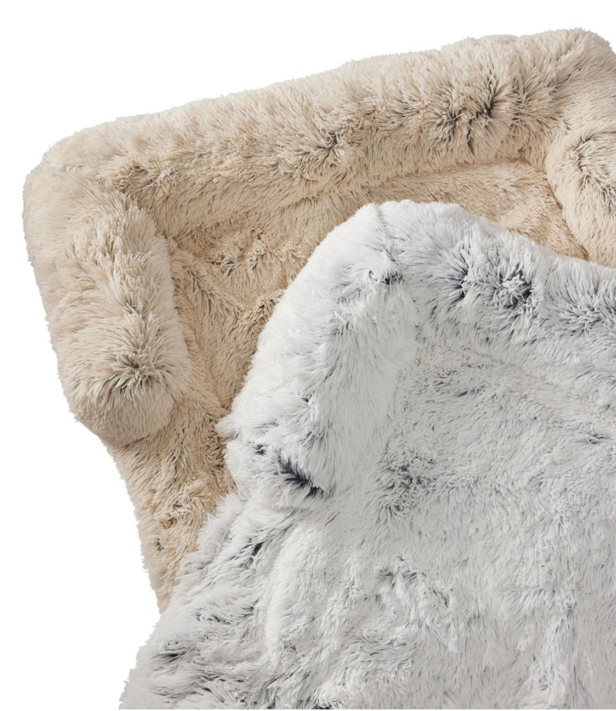 Plush Cuddler Bolster Dog Throw