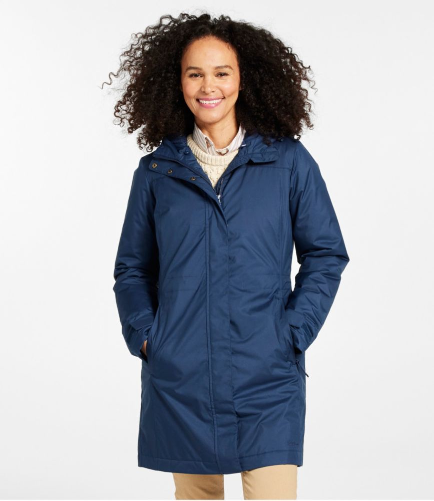 Women's Winter Warmer Coat, Nautical Navy, small image number 2