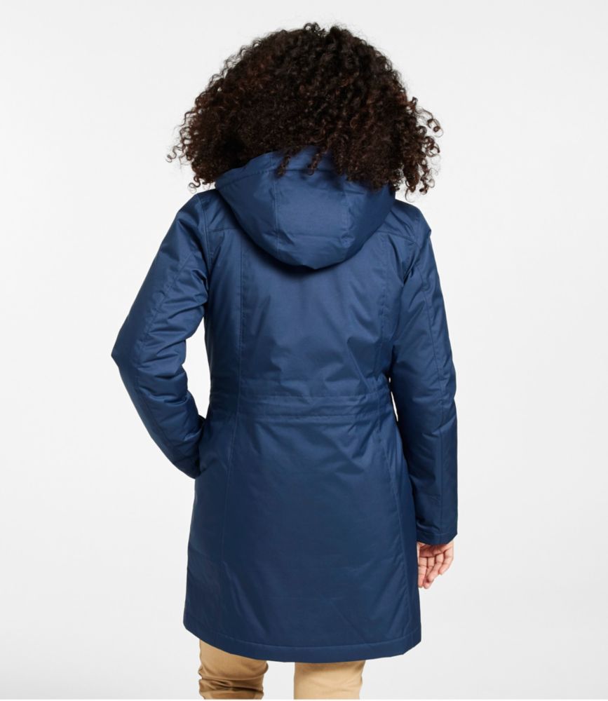 Women's Winter Warmer Coat, Nautical Navy, small image number 3