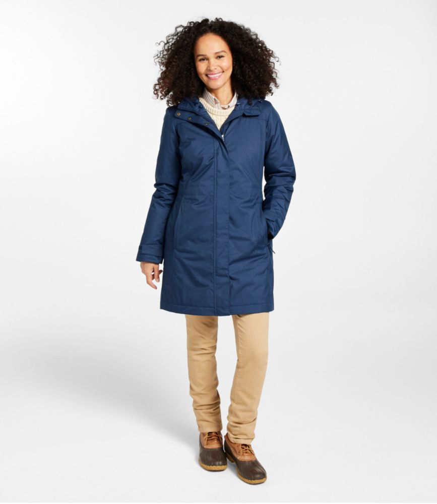 Women's Winter Warmer Coat, Nautical Navy, small image number 4