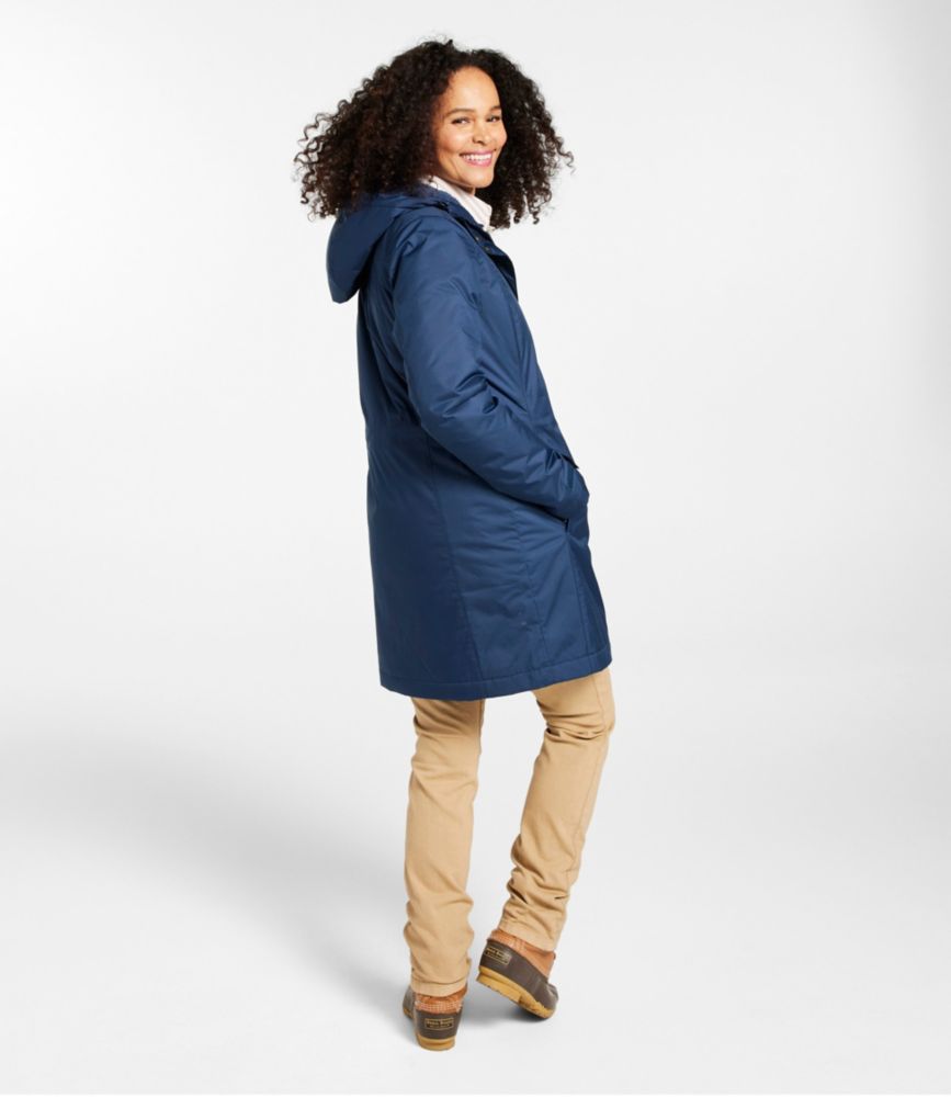 Women's Winter Warmer Coat, Nautical Navy, small image number 5