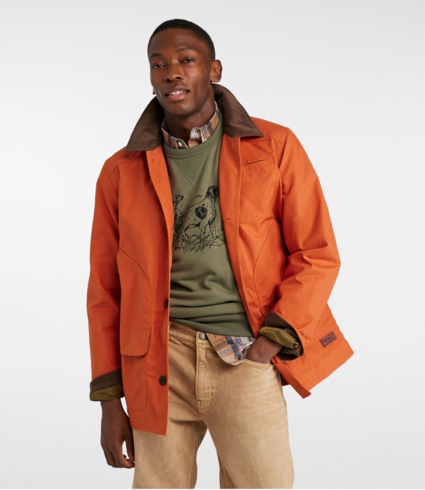 Ll bean orange jacket hotsell