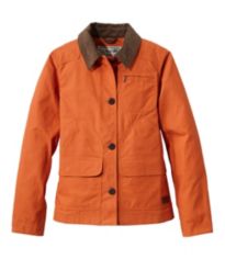 Women s Adirondack Barn Coat Flannel Lined Casual Jackets at L.L.Bean