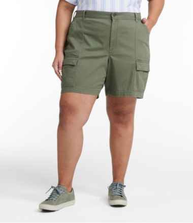 Women's Comfort Stretch Shorts, Cargo 7"