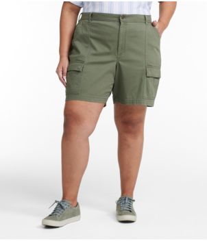 Women's Comfort Stretch Shorts, Cargo 7"