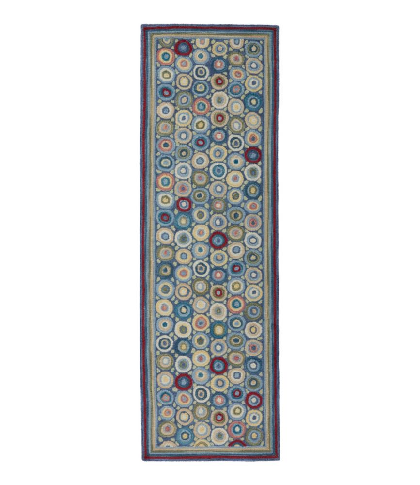 Bean's Wool Hooked Runner, Coins