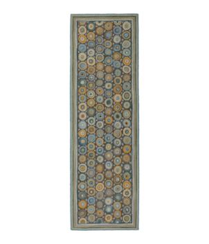 Bean's Wool Hooked Runner, Coins