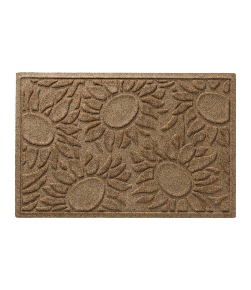 Everyspace Recycled Waterhog Doormat, Sunflower, Camel, small image number 1