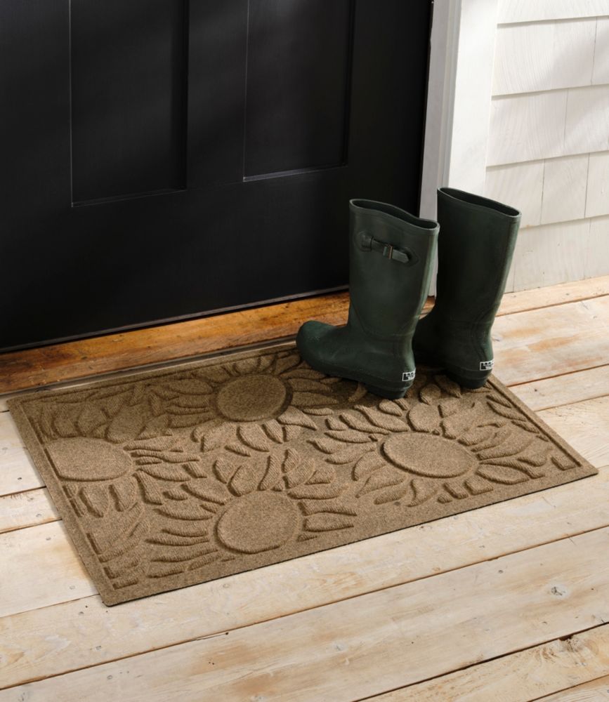 Everyspace Recycled Waterhog Doormat, Sunflower